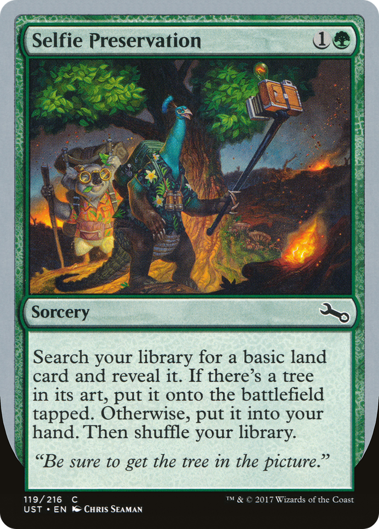 Selfie Preservation (119) Foil - Unstable