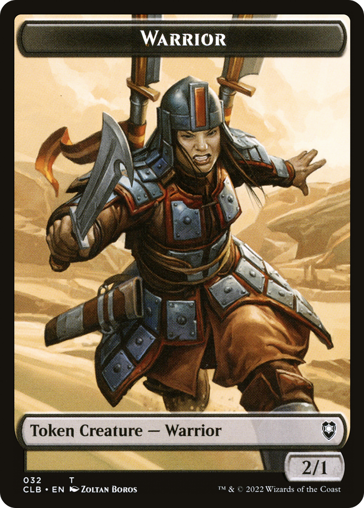 Warrior (032) - Battle for Baldur's Gate Tokens