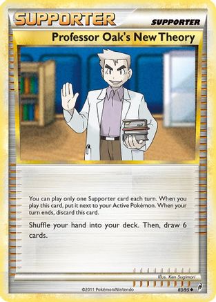Professor Oak's New Theory (83) Reverse Holofoil - Call of Legends