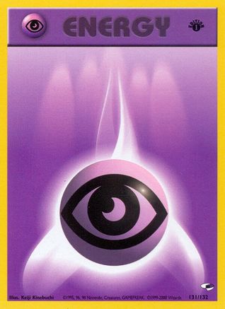 Psychic Energy (131) 1st Edition - Gym Heroes