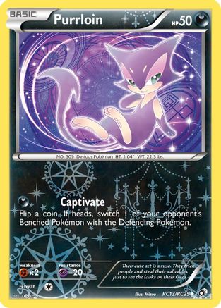 Purrloin (RC13) (Radiant Collection) Holofoil - Legendary Treasures