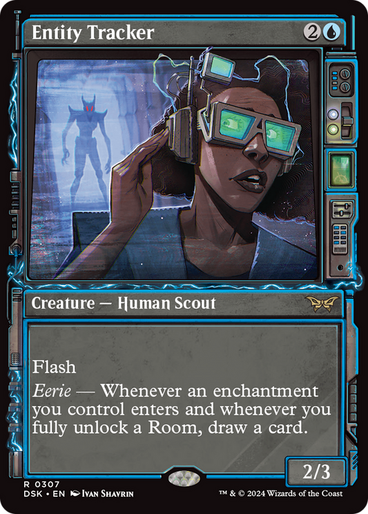 Entity Tracker (307): (Showcase) Foil - Duskmourn: House of Horror