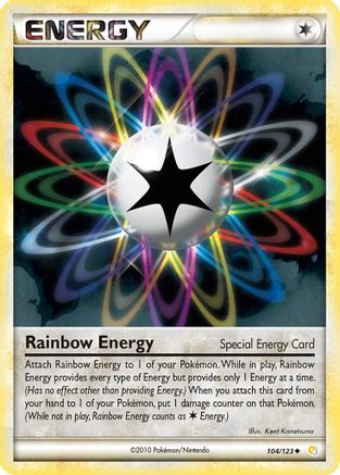 Rainbow Energy (104) Reverse Holofoil - HeartGold SoulSilver