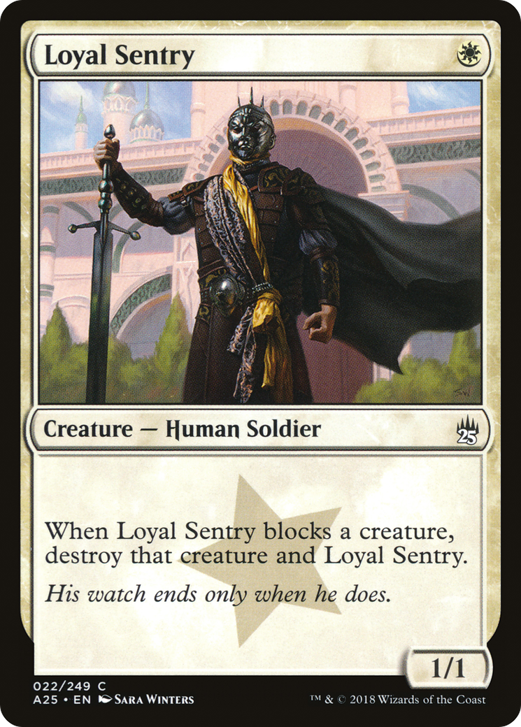 Loyal Sentry (022) Foil - Masters 25