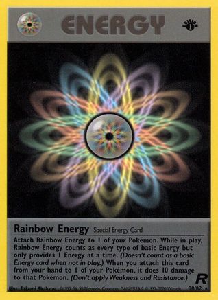 Rainbow Energy (80) (80) Unlimited - Team Rocket