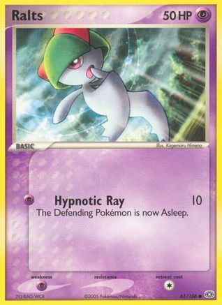 Ralts (61) Reverse Holofoil - Emerald