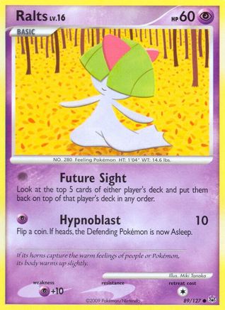Ralts (89) Reverse Holofoil - Platinum