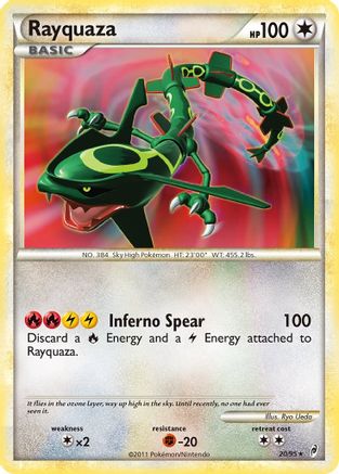 Rayquaza (20) Reverse Holofoil - Call of Legends