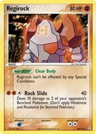 Regirock (28) Reverse Holofoil - Holon Phantoms