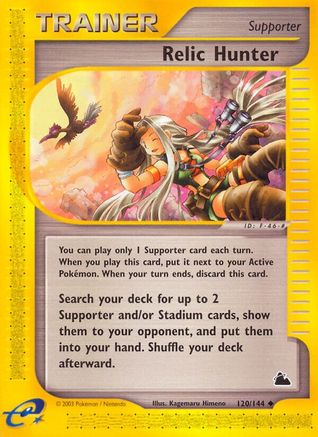 Relic Hunter (120) Reverse Holofoil - Skyridge