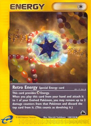Retro Energy (144) Reverse Holofoil - Skyridge