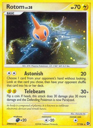 Rotom (7) Holofoil - Great Encounters