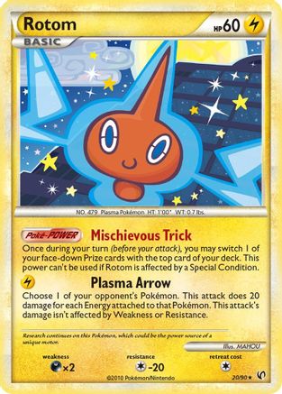 Rotom (20) Reverse Holofoil - Undaunted