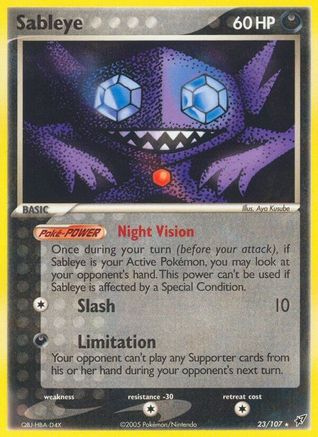 Sableye (23) Reverse Holofoil - Deoxys