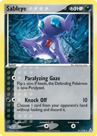 Sableye (31) Reverse Holofoil - Holon Phantoms
