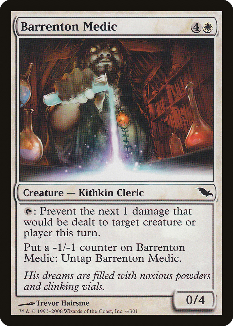 Barrenton Medic (004) Foil - Shadowmoor