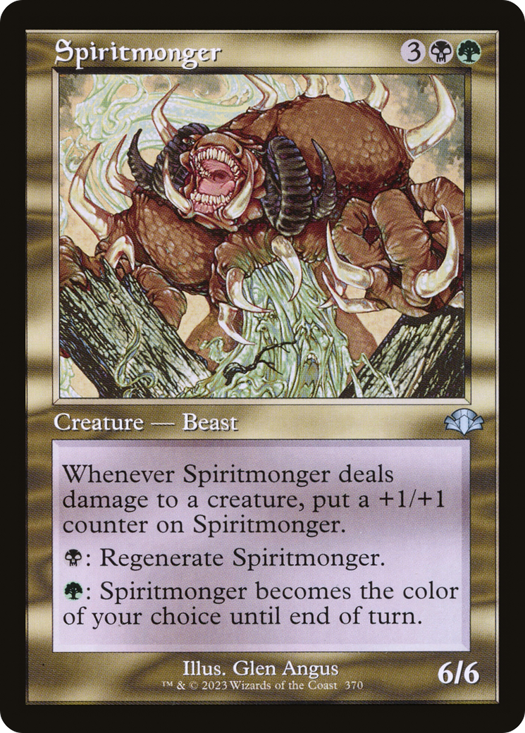 Spiritmonger (Retro) (370) Foil - Dominaria Remastered