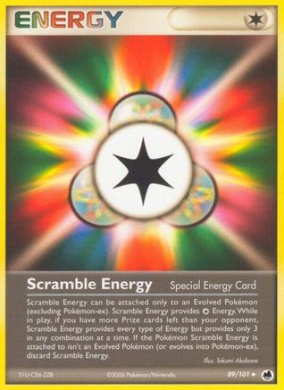 Scramble Energy (89) Reverse Holofoil - Dragon Frontiers