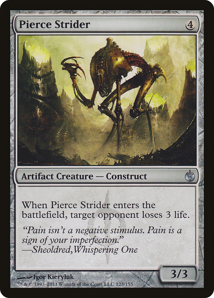 Pierce Strider (123) - Mirrodin Besieged