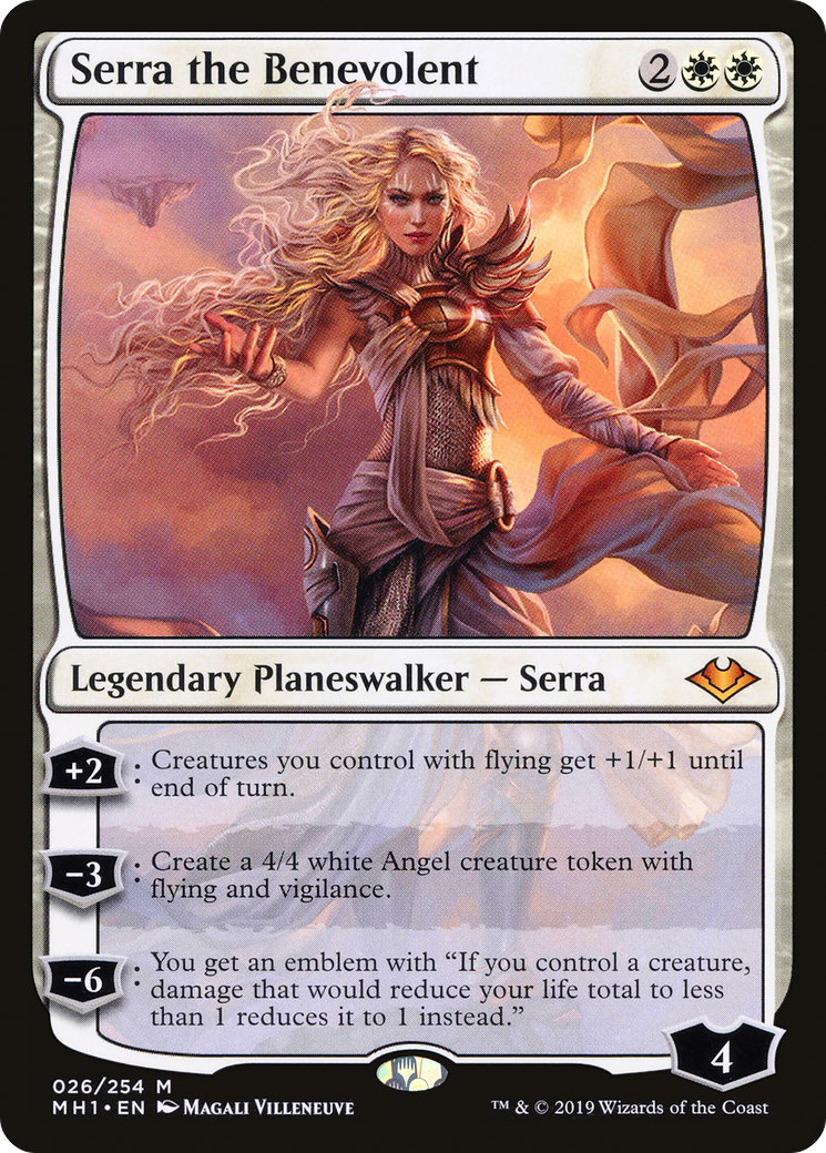 Serra the Benevolent (026) Foil - Modern Horizons