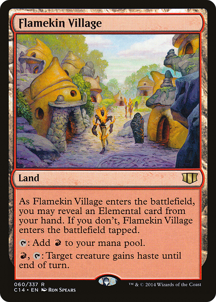 Flamekin Village (060) - Commander 2014