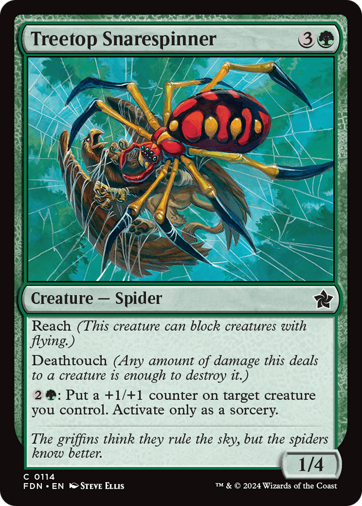 Treetop Snarespinner (114) - Foundations