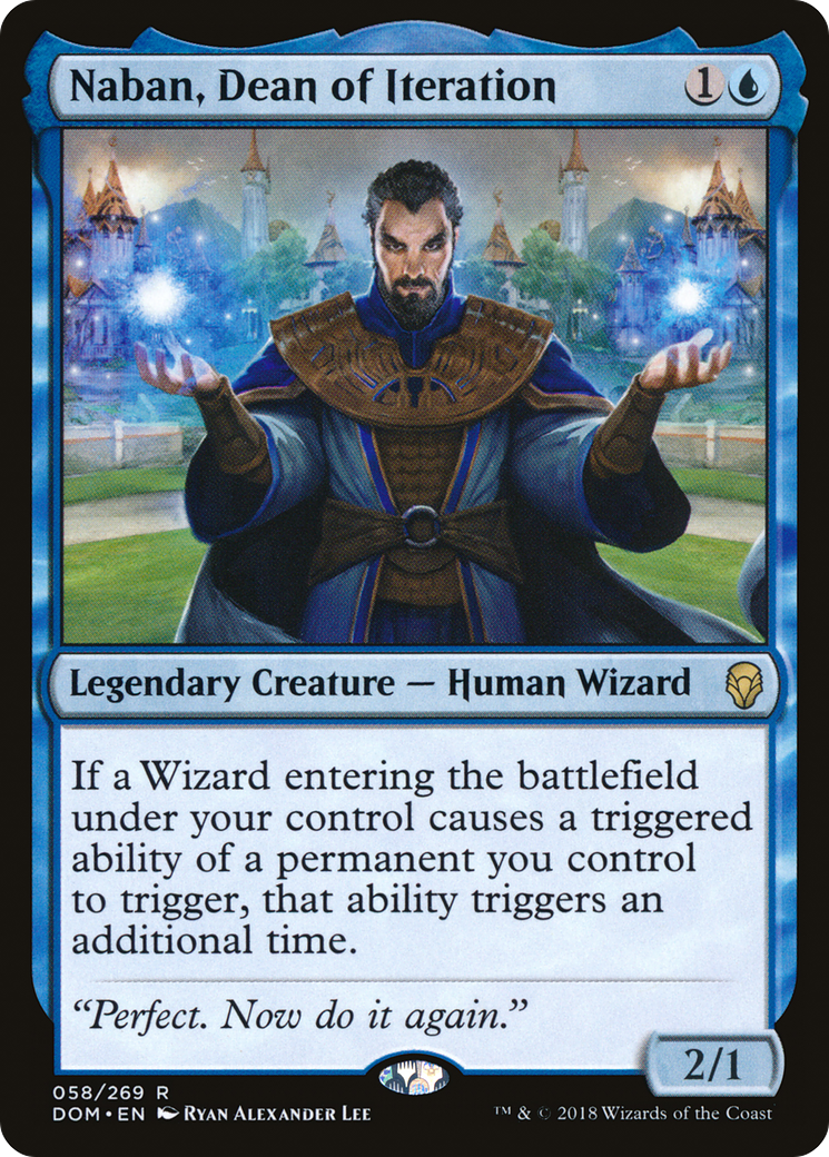 Naban, Dean of Iteration (058) - Dominaria