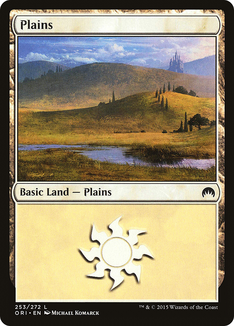 Plains (253) Foil - Magic Origins