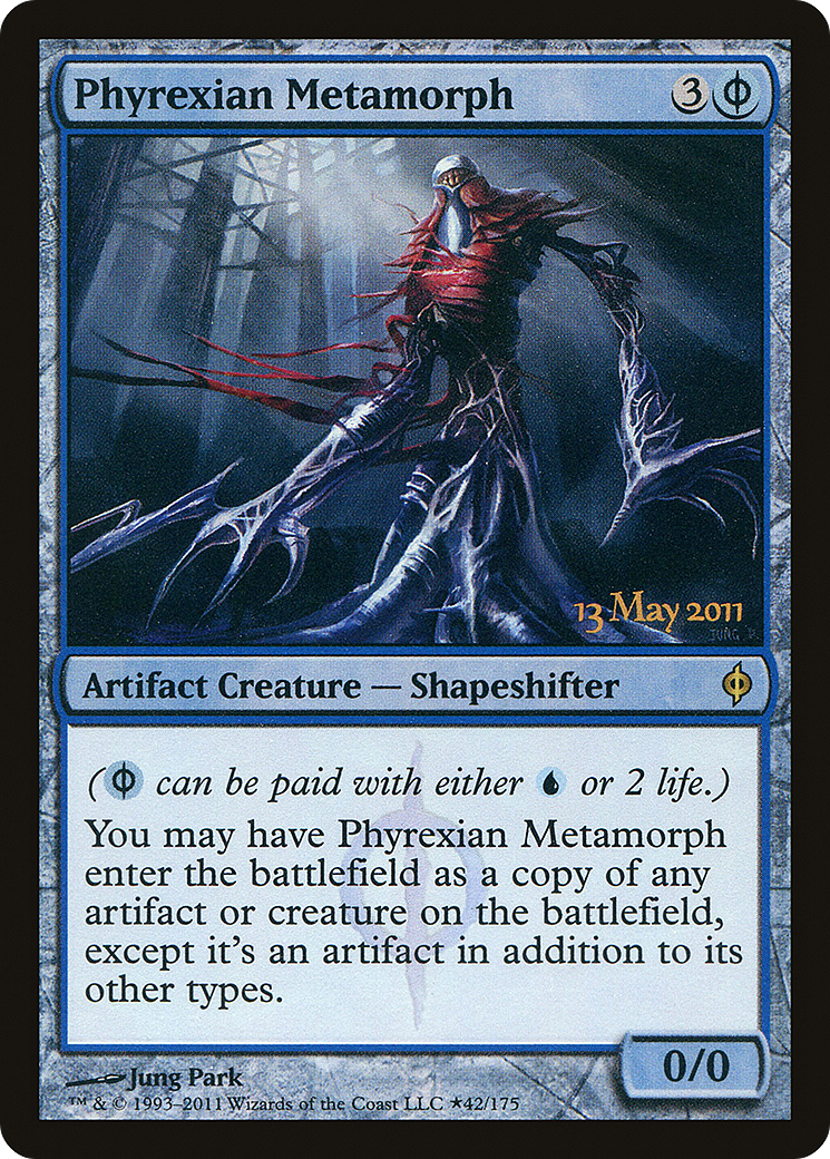 Phyrexian Metamorph (042) Foil - New Phyrexia Promos