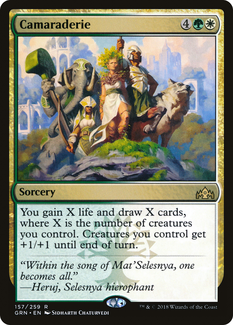 Camaraderie (157) - Guilds of Ravnica