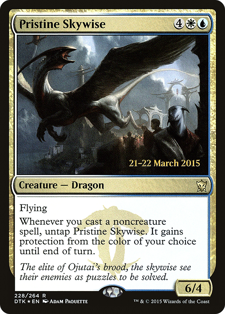 Pristine Skywise (228s) Foil - Dragons of Tarkir Promos