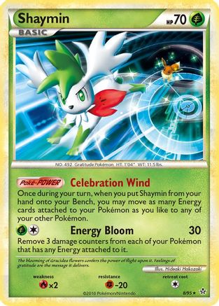 Shaymin (8) Reverse Holofoil - Unleashed