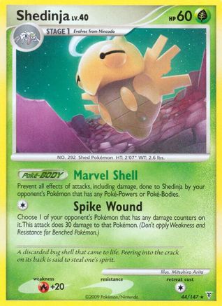 Shedinja (44) Reverse Holofoil - Supreme Victors