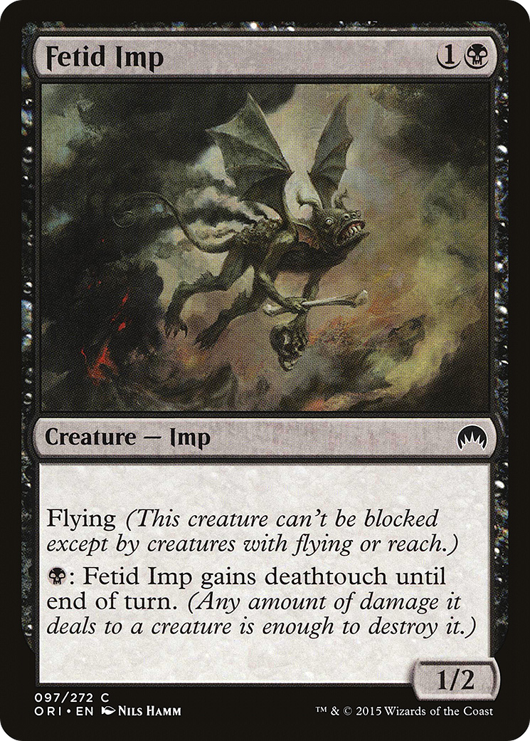 Fetid Imp (097) Foil - Magic Origins