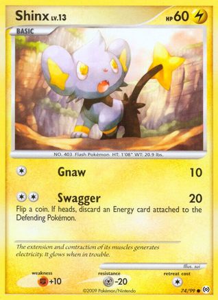 Shinx (74) Reverse Holofoil - Arceus