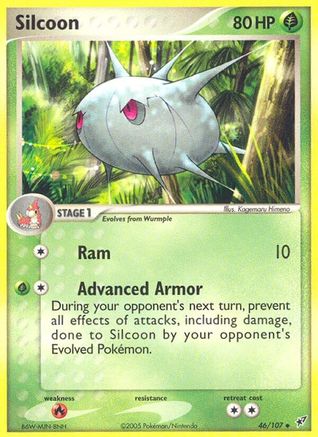 Silcoon (46) Reverse Holofoil - Deoxys