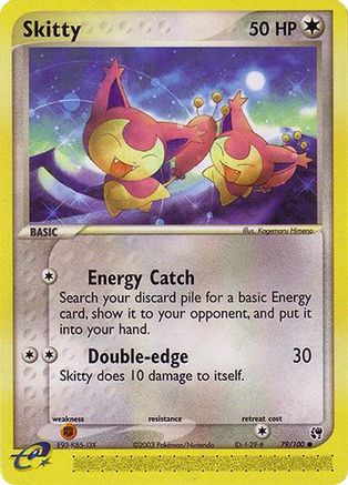 Skitty (79) Reverse Holofoil - Sandstorm