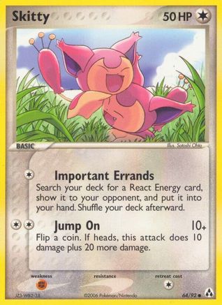 Skitty (64) Reverse Holofoil - Legend Maker