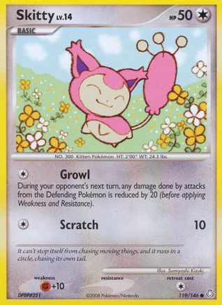 Skitty (119) Reverse Holofoil - Legends Awakened