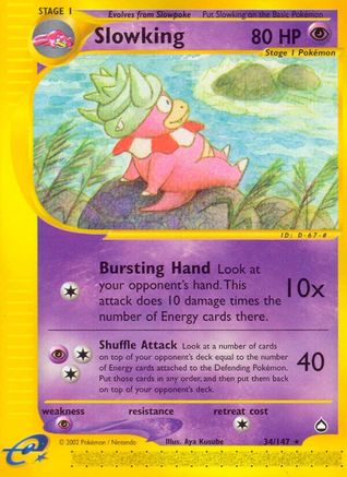 Slowking (34) Reverse Holofoil - Aquapolis