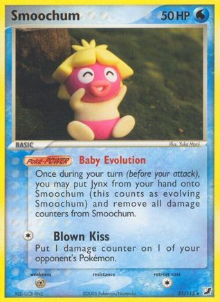 Smoochum (31) Reverse Holofoil - Unseen Forces