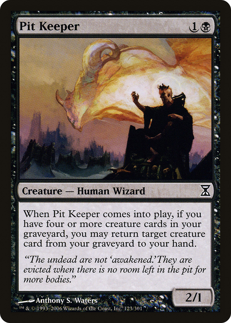 Pit Keeper (123) Foil - Time Spiral