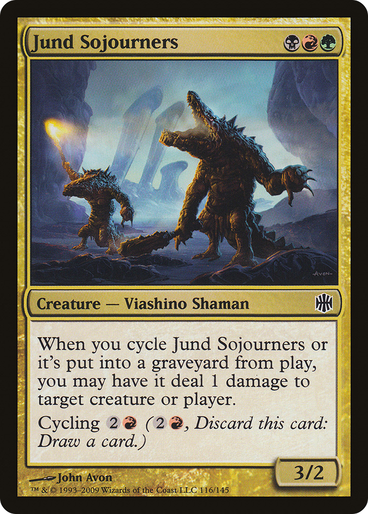 Jund Sojourners (116) Foil - Alara Reborn