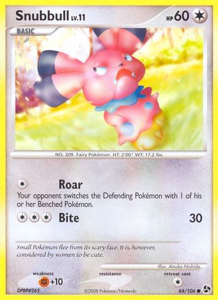 Snubbull (84) Reverse Holofoil - Great Encounters