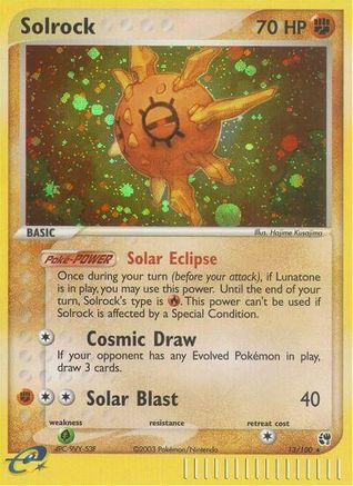 Solrock (13) Reverse Holofoil - Sandstorm
