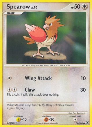 Spearow (74) Reverse Holofoil - Majestic Dawn