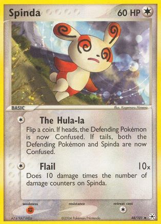Spinda (48) Reverse Holofoil - Hidden Legends