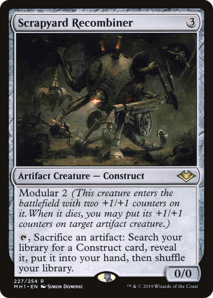 Scrapyard Recombiner (227) Foil - Modern Horizons
