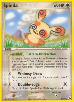 Spinda (26) Reverse Holofoil - Legend Maker