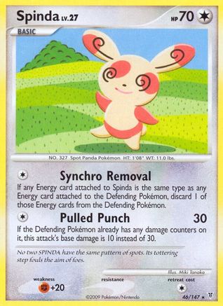 Spinda (46) Reverse Holofoil - Supreme Victors